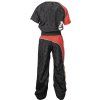 Kickboxing uniform “Bow” (Farba White - Blue - Black, Veľ. 130)