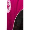 Kickboxing uniform “Bow” - black-red-white, size 130 (Size 130, Color Black - Red - White)