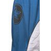 Kickboxing uniform “Bow” (Farba White - Blue - Black, Veľ. 130)