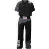 Kickboxing uniform “Bow” (Farba White - Blue - Black, Veľ. 130)