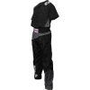 Kickboxing uniform “Bow” (Farba White - Blue - Black, Veľ. 130)