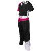 Kickboxing uniform “Bow” (Farba White - Blue - Black, Veľ. 130)