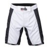 MMA-Shorts “Competition” - size M = 170 cm, black-white (Size M, 170 cm, Color Black - White, Gloves cut Without Label)