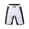 MMA-Shorts “Competition” - size M = 170 cm, black-white (Size M, 170 cm, Color Black - White, Gloves cut Without Label)