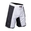 MMA-Shorts “Competition” - size M = 170 cm, black-white (Size M, 170 cm, Color Black - White, Gloves cut Without Label)