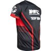 T-Shirt “NFC” - black-blue, size S (Size S, Color Black - Blue)