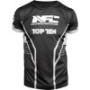 T-Shirt “NFC” - black-blue, size S (Size S, Color Black - Blue)
