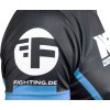 T-Shirt “NFC” - black-blue, size S (Size S, Color Black - Blue)