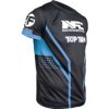 T-Shirt “NFC” - black-blue, size S (Size S, Color Black - Blue)