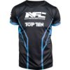 T-Shirt “NFC” - black-blue, size S (Size S, Color Black - Blue)