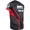 T-Shirt “NFC” - black-blue, size S (Size S, Color Black - Blue)