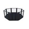 MMA Cage - 20 inches (6,1 x 6,1 m), floor height 10 cm, length of panel 99.6 inches (253 cm) (Gloves cut Without Label)