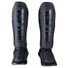Shin- and Instep Guard “Dragon” - red-black, size XS (Size XS, Color Red - Black, Gloves cut Without Label)