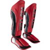 Shin- and Instep Guard “Dragon” - red-black, size XS (Size XS, Color Red - Black, Gloves cut Without Label)