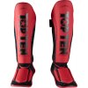 Shin- and Instep Guard “Dragon” - red-black, size XS (Size XS, Color Red - Black, Gloves cut Without Label)