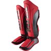 Shin- and Instep Guard “Dragon” - red-black, size XS (Size XS, Color Red - Black, Gloves cut Without Label)