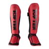 Shin- and Instep Guard “Dragon” - red-black, size XS (Size XS, Color Red - Black, Gloves cut Without Label)