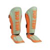 Shin- and Instep Guard “Dragon” - red-black, size XS (Size XS, Color Red - Black, Gloves cut Without Label)