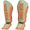 Shin- and Instep Guard “Dragon” - red-black, size XS (Size XS, Color Red - Black, Gloves cut Without Label)