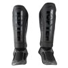 Shin- and Instep Guard “Dragon” - red-black, size XS (Size XS, Color Red - Black, Gloves cut Without Label)
