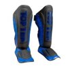 Shin- and Instep Guard “Dragon” - red-black, size XS (Size XS, Color Red - Black, Gloves cut Without Label)