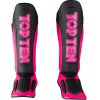 Shin- and Instep Guard “Dragon” - red-black, size XS (Size XS, Color Red - Black, Gloves cut Without Label)