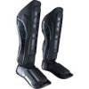 Shin- and Instep Guard “Dragon” - red-black, size XS (Size XS, Color Red - Black, Gloves cut Without Label)