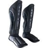 Shin- and Instep Guard “Dragon” - red-black, size XS (Size XS, Color Red - Black, Gloves cut Without Label)
