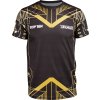 T-Shirt „BRAVE“ - black-gold, size XS (Size XS, Color Black - Gold, Gloves cut Without Label)