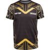 T-Shirt „BRAVE“ - black-gold, size XS (Size XS, Color Black - Gold, Gloves cut Without Label)