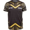 T-Shirt „BRAVE“ - black-gold, size XS (Size XS, Color Black - Gold, Gloves cut Without Label)