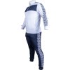 Tracksuit “PRISM” - black-white, size 128 = 128 cm (Size 128, 128 cm, Color Black - White, Gloves cut Without Label)