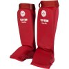 Shin guard “Dae” (Farba Red, Veľ. XS)