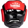Head Guard for sparring (Farba Black - Red, Veľ. S-M)
