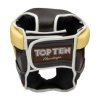 Head Guard “Heritage” with chin and cheekbone protection - vintagebrown, size L-XL (Size L-XL, Color Vintagebrown)