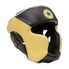 Head Guard “Heritage” with chin and cheekbone protection - vintagebrown, size L-XL (Size L-XL, Color Vintagebrown)