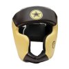 Head Guard “Heritage” with chin and cheekbone protection - vintagebrown, size L-XL (Size L-XL, Color Vintagebrown)