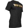 T-shirt “Athlete” - black-gold, size S (Size S, Color Black - Gold)