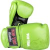 Sparring gloves “Ajarn” - 10 oz, green (Color Green, Gloves weight 10 oz, Gloves cut Standard)