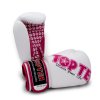 Boxing Gloves “Woman” for women - 10 oz, black-gold (Color Black - Gold, Gloves weight 10 oz, Gloves cut Without Label)