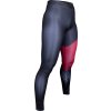 Leggings, tights “ITF Color Ray” -black-red, size XS (Size XS, Color Black - Red, Gloves cut Without Label)