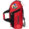 Backpack-Sportsbag combination “WKF” - black, 55cm x 29cm x 27cm (Color Black, Dimensions 55 cm x 29 cm x 27 cm, Gloves cut Without Label)