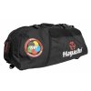 Backpack-Sportsbag combination “WKF” - black, 55cm x 29cm x 27cm (Color Black, Dimensions 55 cm x 29 cm x 27 cm, Gloves cut Without Label)