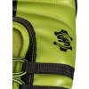 Sparring gloves “Lace Up Pro” - 16 oz, black-green (Color Black - Green, Gloves weight 16 oz, Gloves cut Without Label)