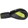 Sparring gloves “Lace Up Pro” - 16 oz, black-green (Color Black - Green, Gloves weight 16 oz, Gloves cut Without Label)