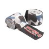 Hand-Wrap, elastic boxing bandage “Military” - 5 cm x 250 cm, TT-Design (Color White - Black, Dimensions 5 cm x 250 cm)
