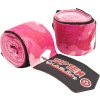 Hand-Wrap, elastic boxing bandage “Military” - 5 cm x 250 cm, TT-Design (Color White - Black, Dimensions 5 cm x 250 cm)
