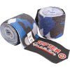 Hand-Wrap, elastic boxing bandage “Military” - 5 cm x 250 cm, TT-Design (Color White - Black, Dimensions 5 cm x 250 cm)