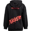 Hoodie “TKD Tekkers” - black, size XS (Size XS, Color Black, Gloves cut Without Label)