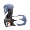 Boxing gloves “2019 Leather” - black-gray, 12 oz (Color Black - Gray, Gloves weight 12 oz)